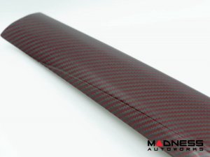 Alfa Romeo Stelvio Complete Interior Trim Kit - Red Carbon Fiber 
